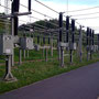 110 kV (110.000 Volt) Anlagenteil