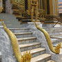 Nagas als Treppenverzierung Wat Phra Kaeo, Bangkok