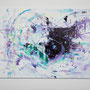 空間の音楽　2023　キャンバス、アクリル　53.0×72.7cm　photo by Ujin Matsuo