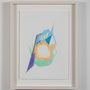 明日　2023　29.7×21.0cm　color pencil, paper　photo by Ujin Matsuo