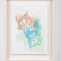 順調に育つ　2024　29.7×21.0cm　color pencil, paper　photo by Ujin Matsuo