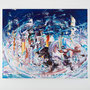 星の転回　2022　キャンバス、アクリル　53.0×65.2cm　photo by Ujin Matsuo