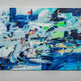 未来の数　2023　キャンバス、アクリル　65.2×91.0cm　photo by Ujin Matsuo