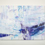 空間体　Space-entity　2022　キャンバス、アクリル　45.5×60.6cm　photo by Ujin Matsuo