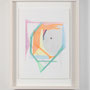 語られないこと　2023　29.7×21.0cm　color pencil, paper　photo by Ujin Matsuo