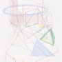 観測地 #2　2024　29.7×21.0cm　color pencil, paper