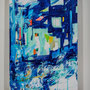 時間・夢・音楽　2023　キャンバス、アクリル　45.5×33.3cm　photo by Ujin Matsuo