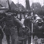 Geschütz auf dem Wall in Rietberg, nach dem Waffenstillstand von 1918 © Leonhard Gesse 