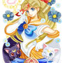 ◆デジタルイラスト色々◆美少女女神セーラーヴィーナス-Gold-（美少女戦士セーラームーン）※二次創作