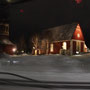 Eine Kirche hellerleuchtet in Kulix
