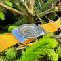 Band: Ribb Nato »Yello« | Uhr: Aquadive 200 Mod. 1924 Silver Shadow