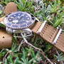 Band: Seatbelt Nato »Arizona Desert« | Uhr: Rolex Submariner 16800