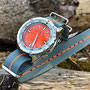 Band: Nato long matt »Jaffa« | Uhr: Zeno Army Diver