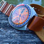 Band: Nato Leder »Caramel« | Uhr: Tradition Golden Nugget