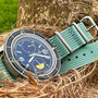 Band: Ribb Nato »Polar« | Uhr: Precista PRS 45 Aerotimer