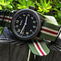 Band: Nato PVD »Sherman« | Uhr: Hanhart Watchlounge Edition