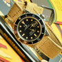 Band: Canvas Split »Oro Chiaro« | Uhr: Rolex Submariner 16800