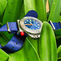 Band: HC Seatbelt Nato »Caribe«  | Uhr: Squale Tiger 300 Final Blu
