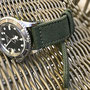 Band: Canvas Split »Verde Militare« | Uhr: Tudor 9411 Snowflake