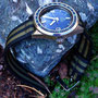 Band: Nato Split »Olive Bond« | Uhr: Ollech & Wajs Caribbean 1000
