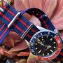 Band: Nato XT »Panamericana« | Uhr: Steinhart Ocean 39 Vintage GMT