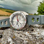 Band: Tropicool Split grey | Uhr: Doxa Searambler 1200T