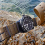 Band: Nato PVD sand | Uhr: Corvus Bradley FSC