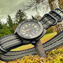 Band: Zulu Superseal PVD 5 Ring  »New Bond« | Uhr:  Seiko SBDCY005
