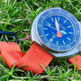Band: Nato Split Pvd orange  | Uhr: Crepas Megamatic
