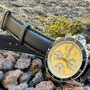 Band: Segeltuch Split »Black Beauty« | Uhr: Tudor Tiger 79270