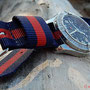 Band: US Mil »Red Sailor« | Uhr: Breitling Colt GMT