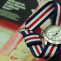 Band: US Mil Matt »Spalatum Red« | Uhr: Rolex Explorer II 16570
