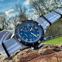 Band: Nato PVD »Moto Grigio« | Uhr: Sinn 158 Bicompax