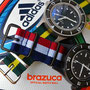 Band: Nato G10 »Brasil« und Nato PVD »Croatia«| Uhr: Corvus Bradleys