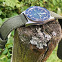 Band: Canvas Split »Verde Militare« | Uhr: Crepas Batiscafo Verde