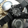 Band: Nato Leder Supreme PVD »Corvus« | Uhr: Corvus Bradley FSC