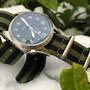 Band: Nato Supreme »Sting Ray« | Uhr: Zodiac Olympos Military Dial