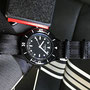 Band: XL Seatbelt Nato PVD »Panther« | Uhr: Corvus Bradley FSC