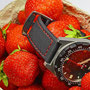 Band: Composite mit roter Naht | Uhr: Hexa K500
