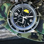 Band: US Mil Nato »Camo Green« | Uhr: Precista PRS 45 Aerotimer