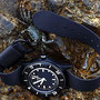Band: US Mil PVD schwarz | Uhr: Bradley Corvus FSC