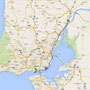 <a href="http://goo.gl/maps/2R4Yw" target="_blank">Lisboa Region: Lisboa (B): Vila Franca de Xira - Loures - Lisboa - 50 km