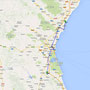 <a href="http://goo.gl/maps/VM3he" target="_blank">Valencian Community: Valencia A - 83,8 km
