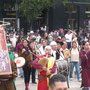 JUGLARÍA EN EXPLANADA DE BELLAS ARTES, ENCUENTRO DE CUENTEROS DEL MUNDO, 2008. Fotografía de Alexander Díaz Gómez