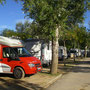 Stellplatz in Roses eng an eng