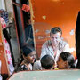 Meeting people railway Sri Lanka