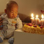 Feb. o8th 2oo8 when can i blow out the candles..