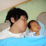 Dec. 29th father and son sound asleep