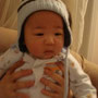 Feb. o8th 2oo8 his little touque fits his head perfectly now!