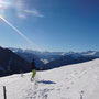 wir folgen den alten Weg talauswärts